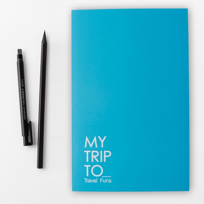 Travel funs 旅行规画补充本 (蓝色) - 笔记本/手帐 - 纸 