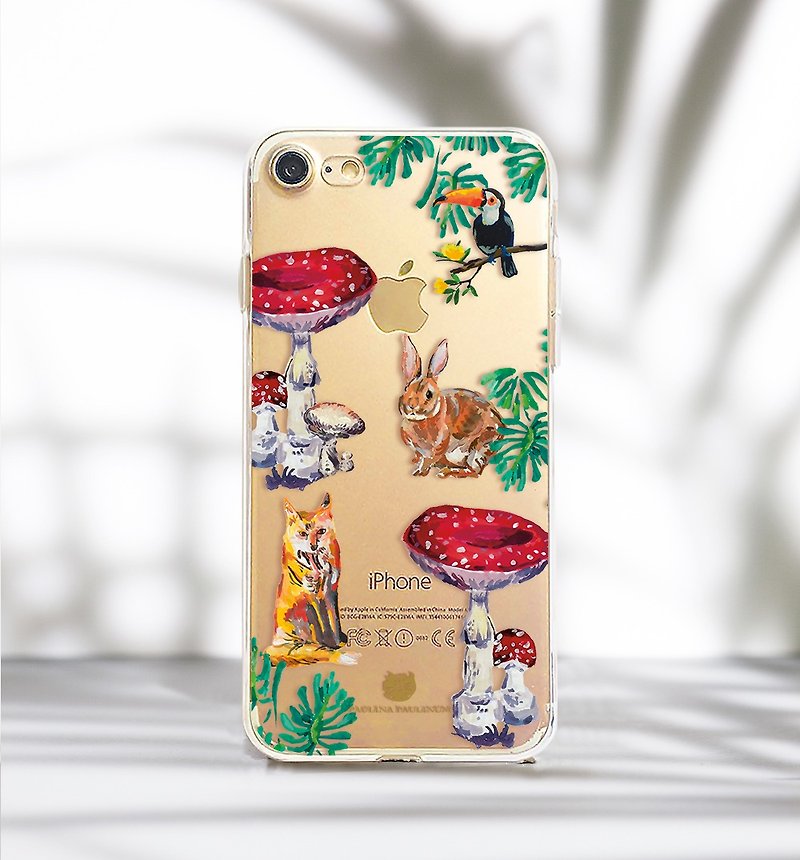 免费刻字 兔子iPhone 11 pro max手机壳 Samsung - 手机壳/手机套 - 塑料 红色