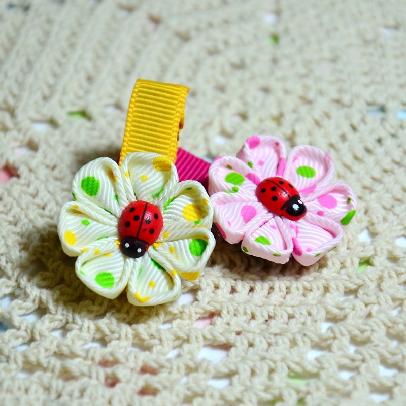 手缝花系列－和风小花款 - 围嘴/口水巾 - 其他材质 