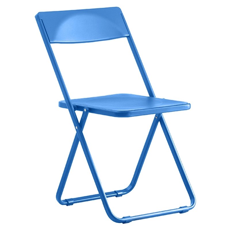 SLIM 司令椅_轻薄折合椅/透蓝 (商品仅配送台湾地区) - 椅子/沙发 - 塑料 蓝色