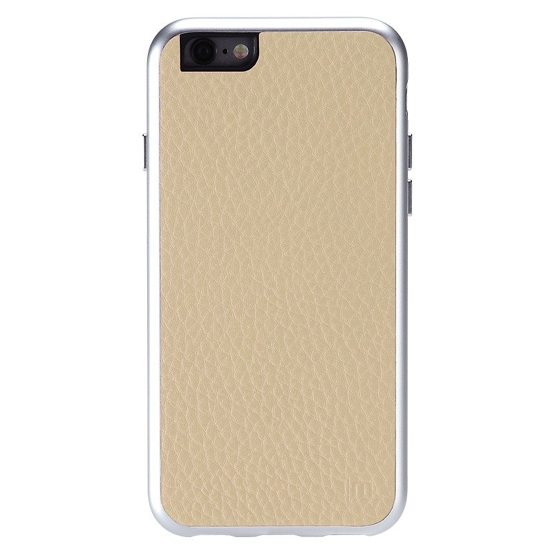 AluFrame Leather iPhone 6/6s 精致铝框真皮手机壳-驼色 - 手机壳/手机套 - 真皮 卡其色