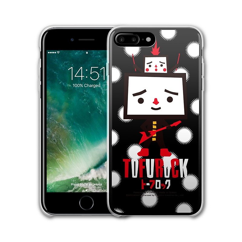 AppleWork iPhone 6/7/8 Plus 原创保护壳 - 摇滚豆腐 PSIP-233 - 手机壳/手机套 - 塑料 多色