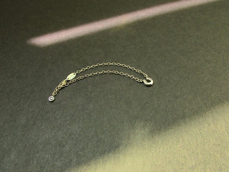 horseshoe f bracelet_马蹄铁f手链 | 伴娘礼 谢礼 - 手链/手环 - 银 银色