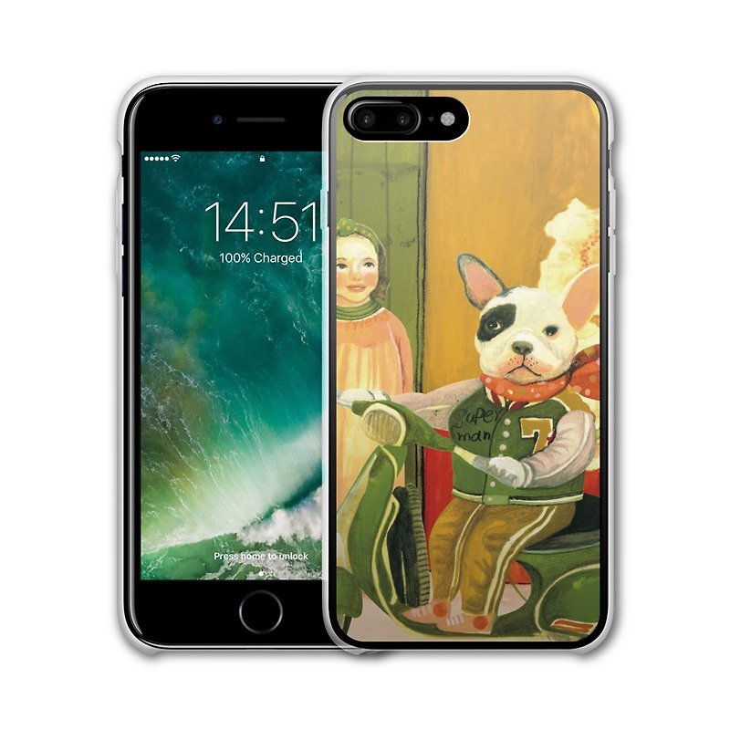 AppleWork iPhone 6/7/8 Plus 原创设计保护壳 - 南君  PSIP-359 - 手机壳/手机套 - 塑料 卡其色