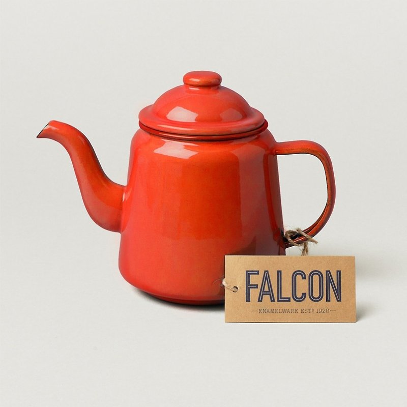 英国下午茶珐琅壶-红 | FALCON - 茶具/茶杯 - 珐琅 红色