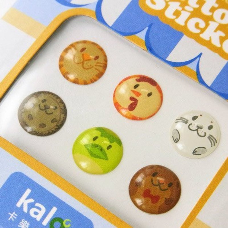 Kalo 卡乐创意 Home键按钮贴纸(动物系列) - 其他 - 防水材质 多色