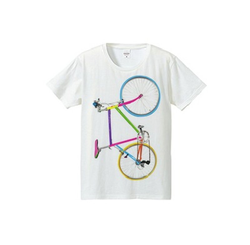 Earth-friendly transportation ONE（ 4.7oz T-shirt） - 女装 T 恤 - 其他材质 白色