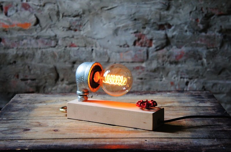 Edison-industry(木) 含灯泡-爱迪生工业/ 设计款8 - 灯具/灯饰 - 木头 咖啡色