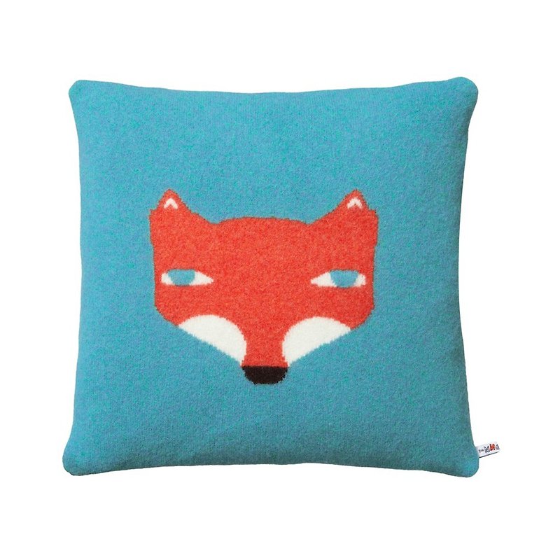 Fox 纯羊毛抱枕 | Donna Wilson - 枕头/抱枕 - 羊毛 蓝色