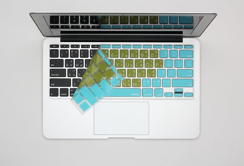 BEFINE MacBook Air 11 中文键盘保护膜 薄荷抹茶(8809402590377) - 平板/电脑保护壳 - 其他材质 