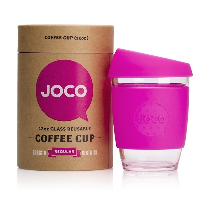 JOCO - 城市随行杯12oz(粉红) - 三折出清 - 咖啡杯/马克杯 - 玻璃 