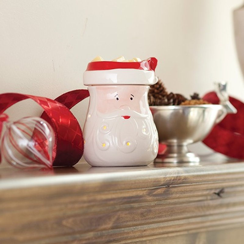 candlewarmers薰香溶蜡暖台 香氛 圣诞老人 交换礼物礼物 - 蜡烛/烛台 - 瓷 红色