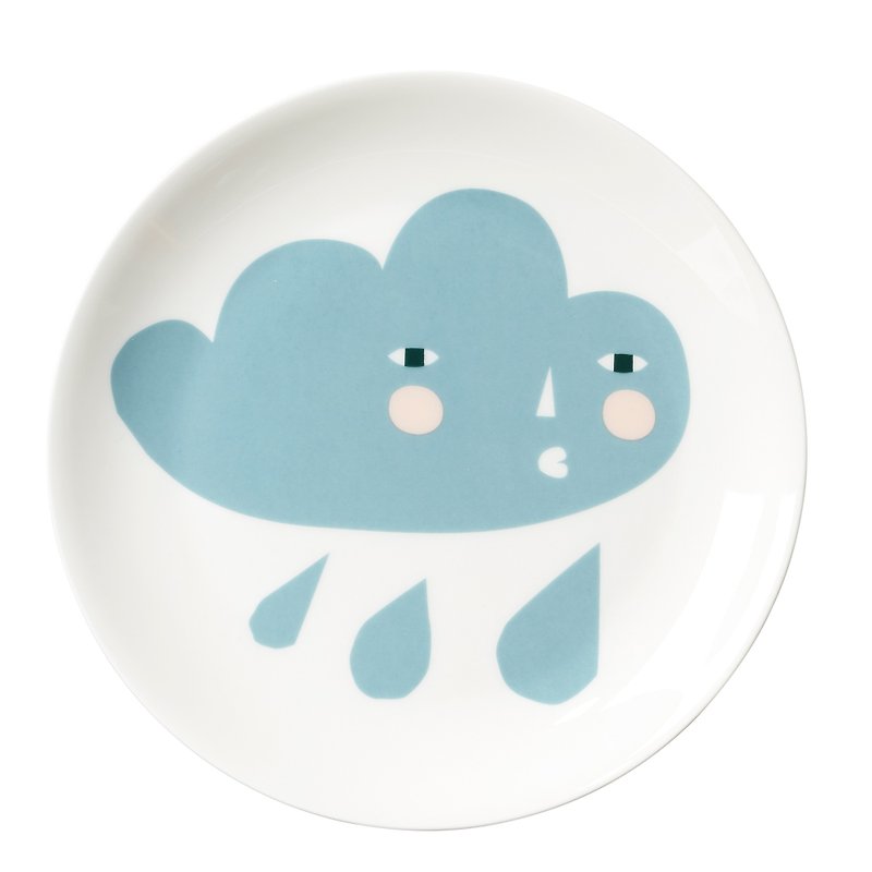 Cloud 骨瓷盘 | Donna Wilson - 盘子/餐盘/盘架 - 其他材质 蓝色
