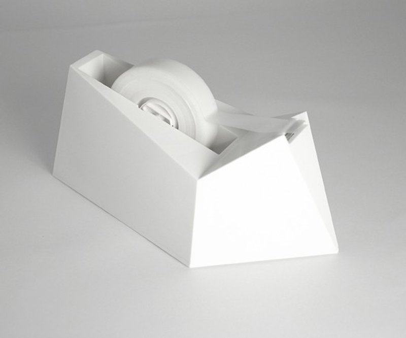 纸折胶带台(M) - 白 - 其他 - 塑料 白色