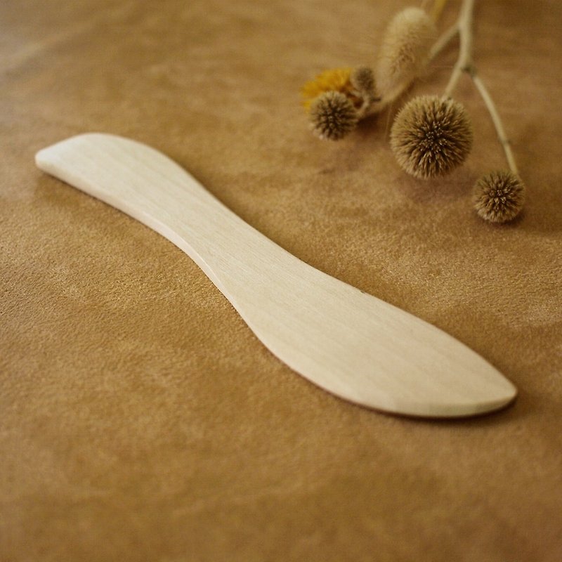 芬兰 VJ Wooden 手工 木制 桦木抹刀 - 餐刀/叉/匙组合 - 木头 咖啡色