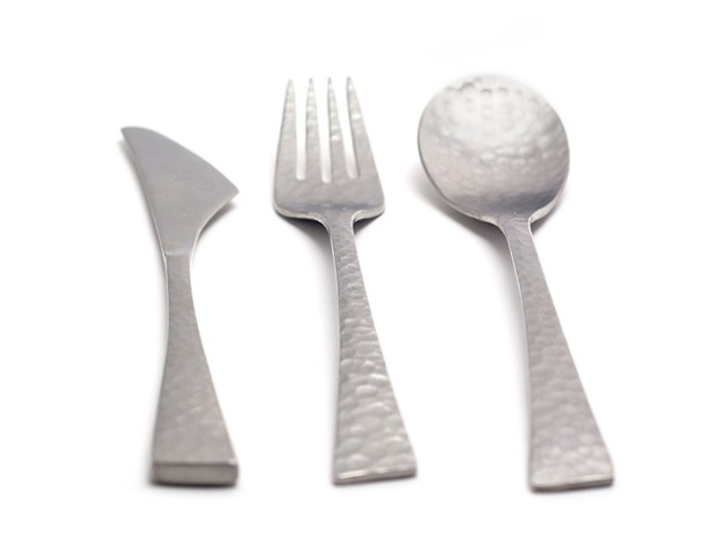 暮暮 WASABI(银) 餐叉 - 餐刀/叉/匙组合 - 其他金属 灰色