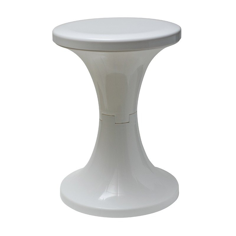 佛朗明哥 椅凳/珍珠白 Stool - 其他家具 - 塑料 白色