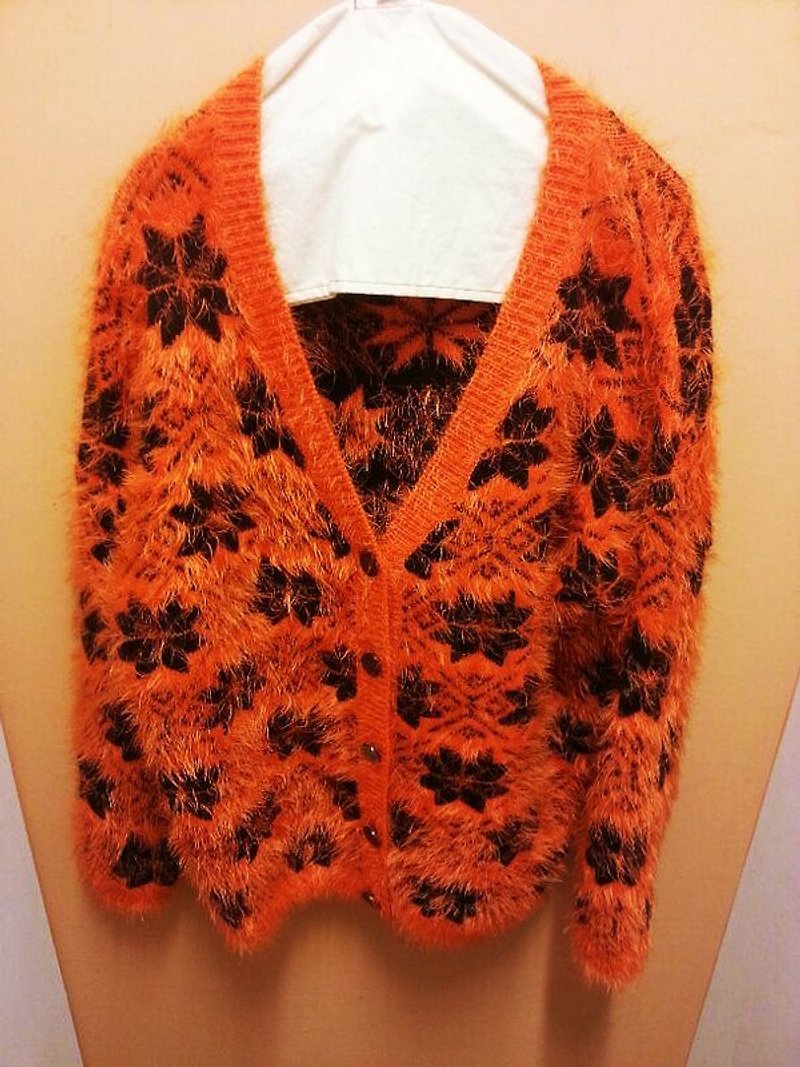 毛料小外套 - 女装休闲/机能外套 - 其他材质 橘色
