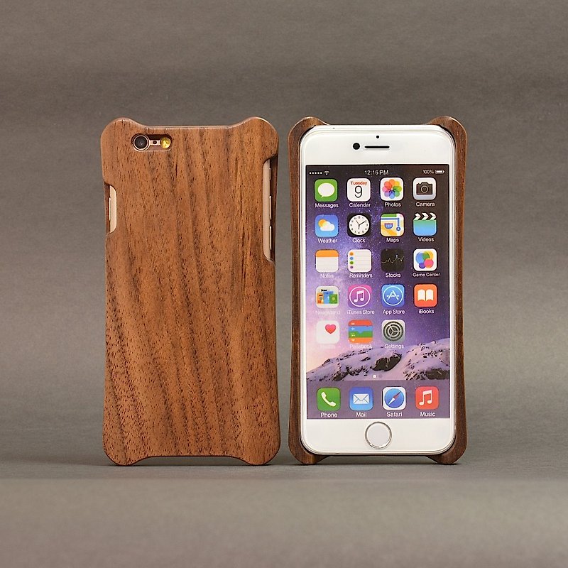 WKidea iPhone 6/6S Plus 木作壳_胡桃木 - 手机壳/手机套 - 木头 