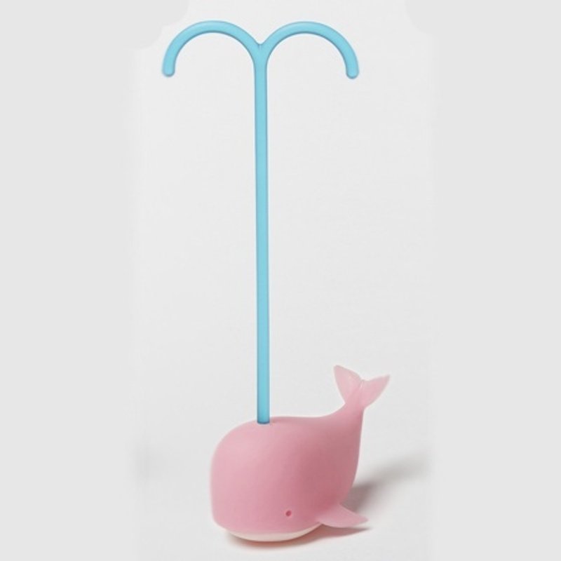 鲸鱼泡茶器-粉红 - 茶具/茶杯 - 硅胶 粉红色