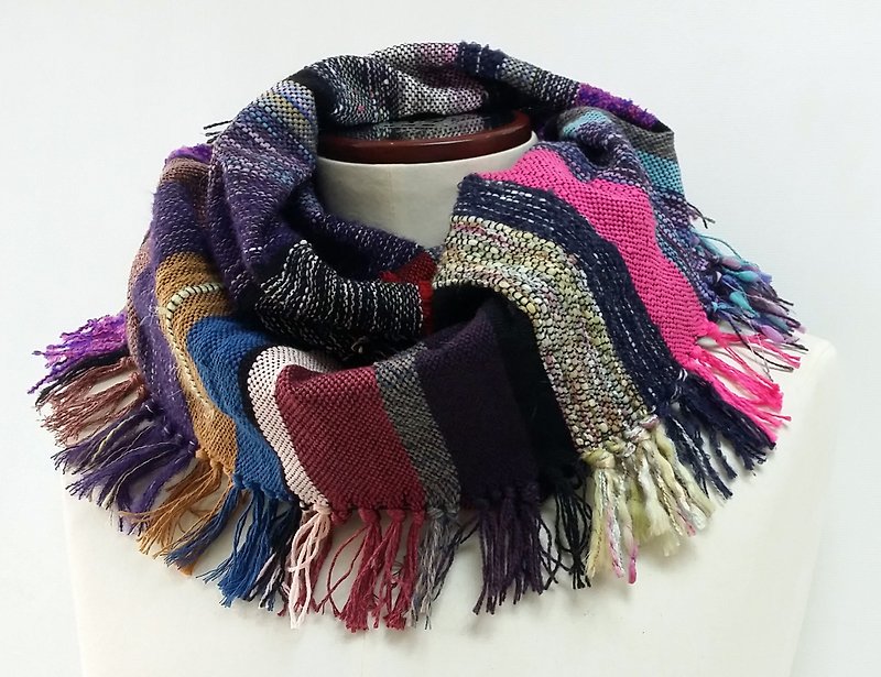 彩色大围巾 - 丝巾 - 其他材质 多色