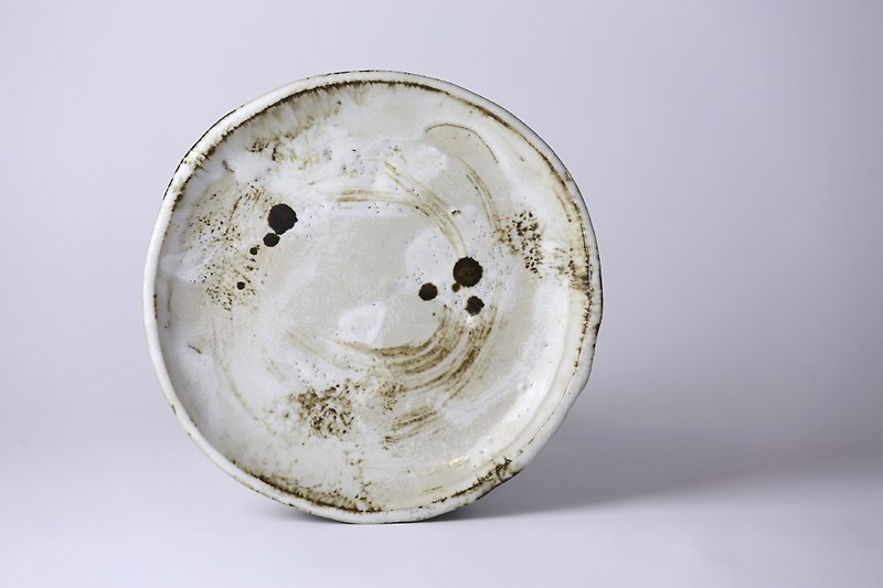 简朴 简朴手作陶瓷圆盘 - 花瓶/陶器 - 其他材质 白色
