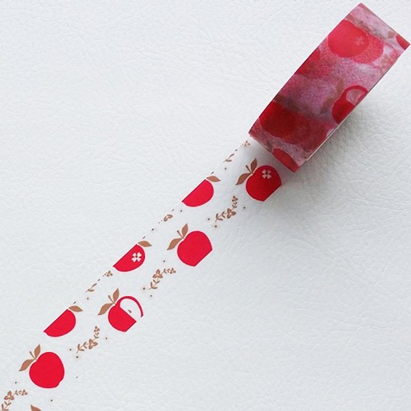 NICHIBAN Petit Joie Mending Tape 花漾胶带 (PJMD-15S012) - 纸胶带 - 其他材质 红色