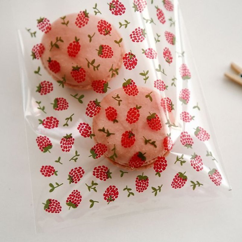 Dailylike-交换礼物包装-透明礼物袋组S-01红树莓,E2D24729 - 包装材料 - 塑料 红色