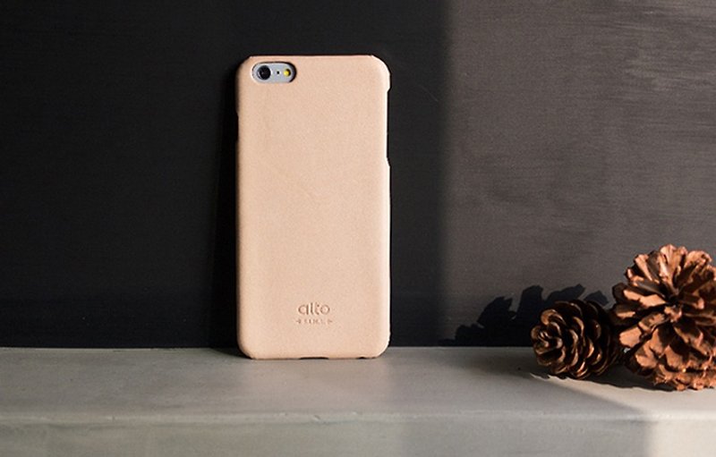 Alto iPhone 6S Plus 真皮手机壳背盖 Original - 本色 - 手机壳/手机套 - 真皮 卡其色