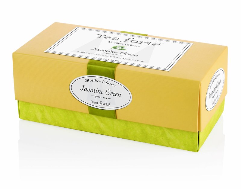 Tea Forte 蜜树香桃绿茶 Ribbon Box - Green Mango Peach - 茶 - 新鲜食材 绿色