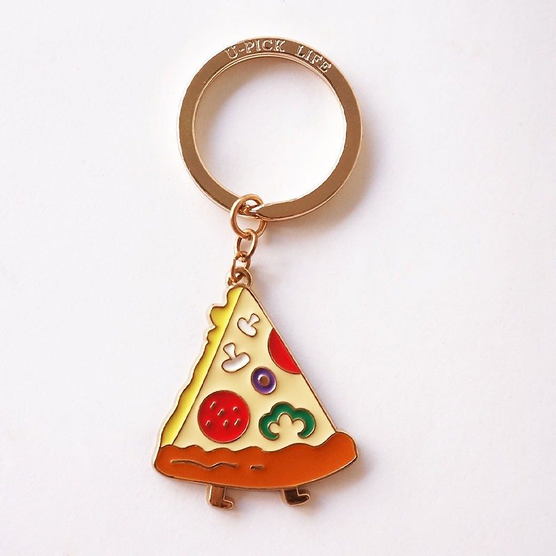 U-PICK原品生活 披萨汉堡食物系列钥匙扣 - 钥匙链/钥匙包 - 其他金属 