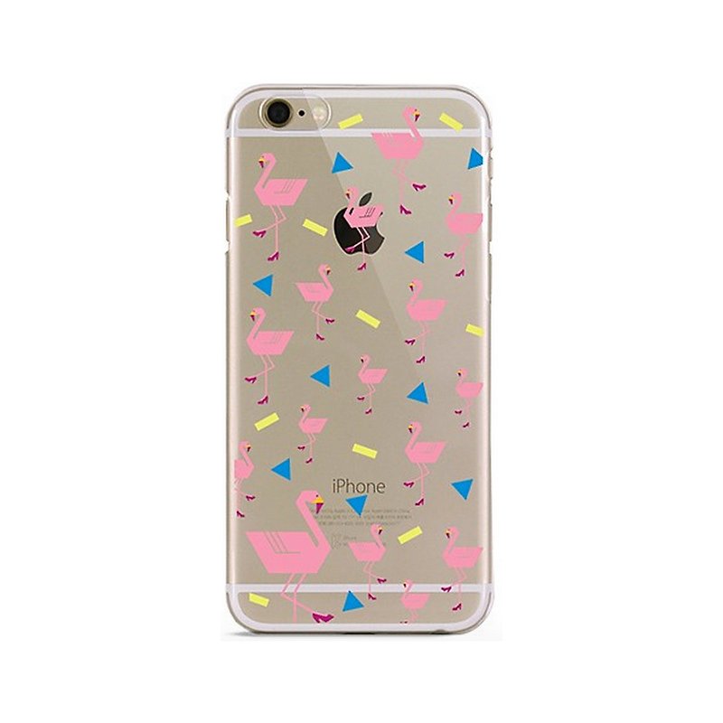 女孩寓所 :: Artshare  x iphone 6 plus 透明手机壳-粉鹭鸶 - 手机壳/手机套 - 塑料 白色