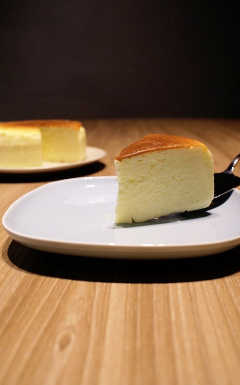 【Cheese&Chocolate.】舒芙蕾奶酪蛋糕 原味(轻奶酪)/ 6寸 - 蛋糕/甜点 - 新鲜食材 白色