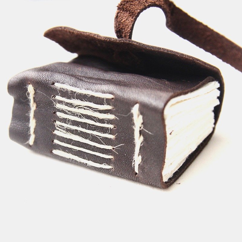 ART-850 意大利手工缝线软皮面毛边纸笔记本【A】| Manufactus - 笔记本/手帐 - 真皮 咖啡色