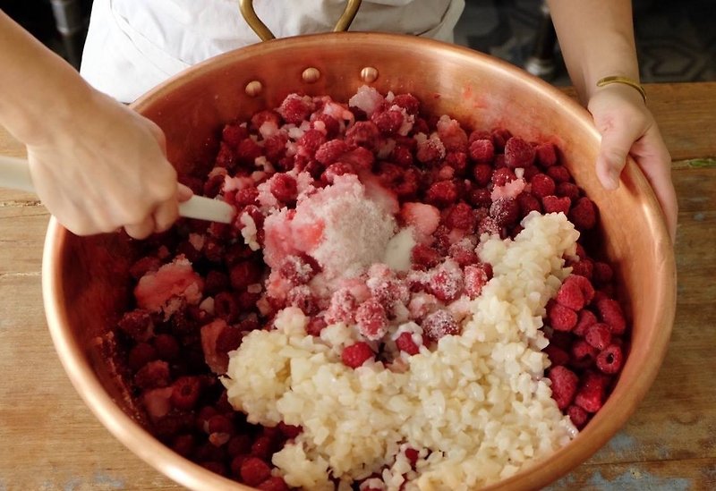 季节限定 妃子笑覆盆莓果酱 lychee & raspberry jam - 果酱/抹酱 - 新鲜食材 红色