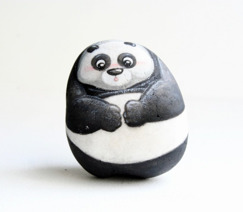 Panda (Stone painting) - 其他 - 防水材质 多色