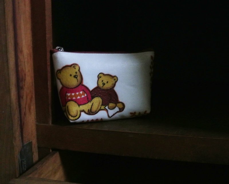 【 T - C 】 Bear 手工 零钱包 可挂包包 当钥匙圈 - 零钱包 - 其他材质 