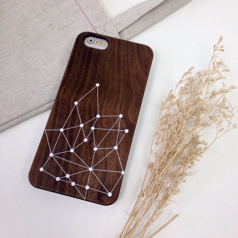 香港原创设计 真木简约几何线条和点图案 iphone 6/6S , iphone 6/6S PLUS 手机壳 - 其他 - 木头 