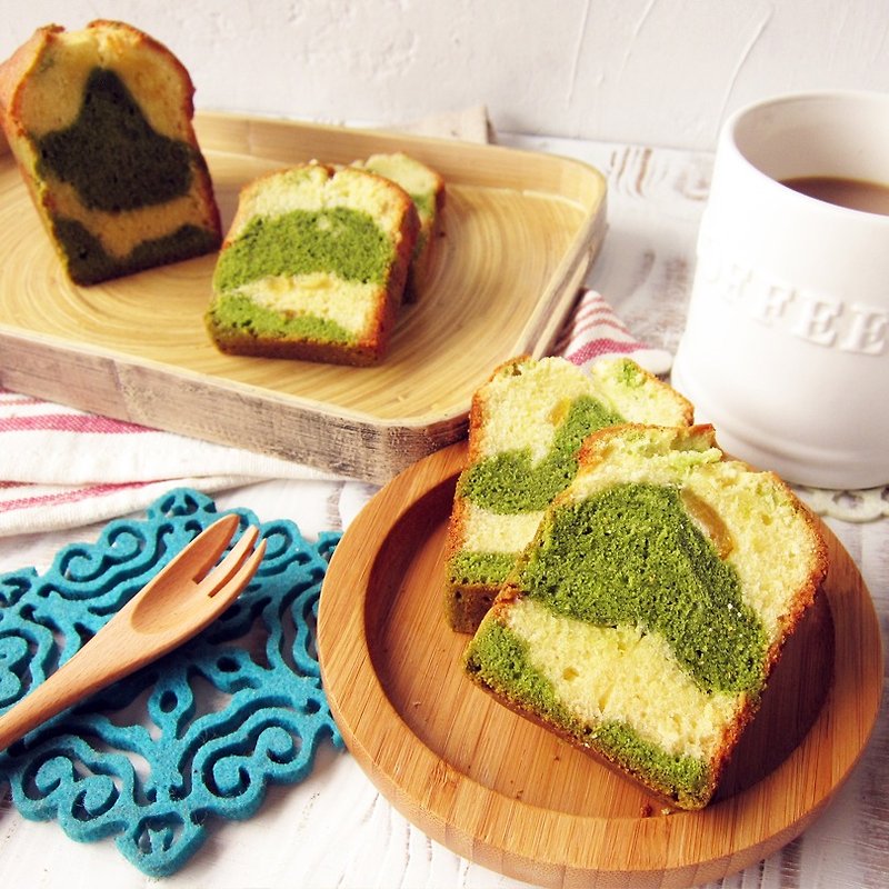 香柚抹茶磅蛋糕 -  8 片 (盒) - 蛋糕/甜点 - 新鲜食材 绿色