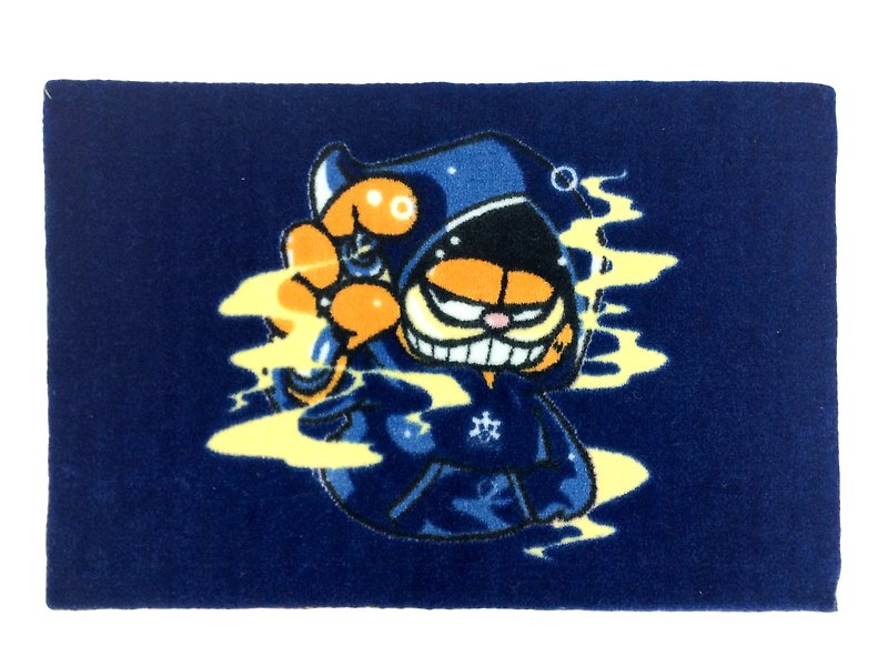 加菲猫魔法师蓝色地毯 - 被子/毛毯 - 棉．麻 蓝色