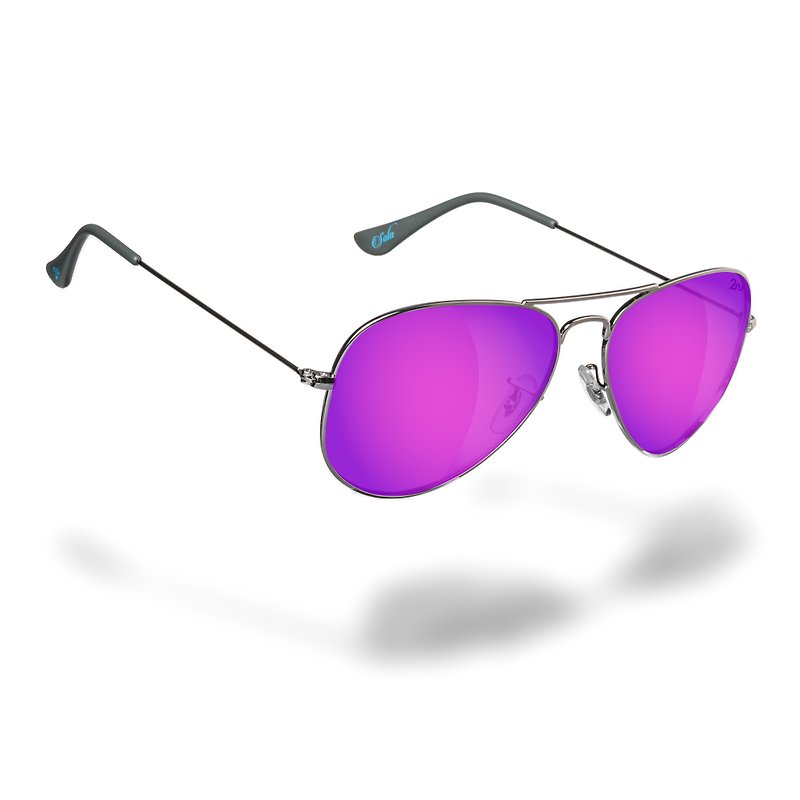 SOLA - 紫镀膜偏光太阳眼镜 - 墨镜 - 其他金属 紫色