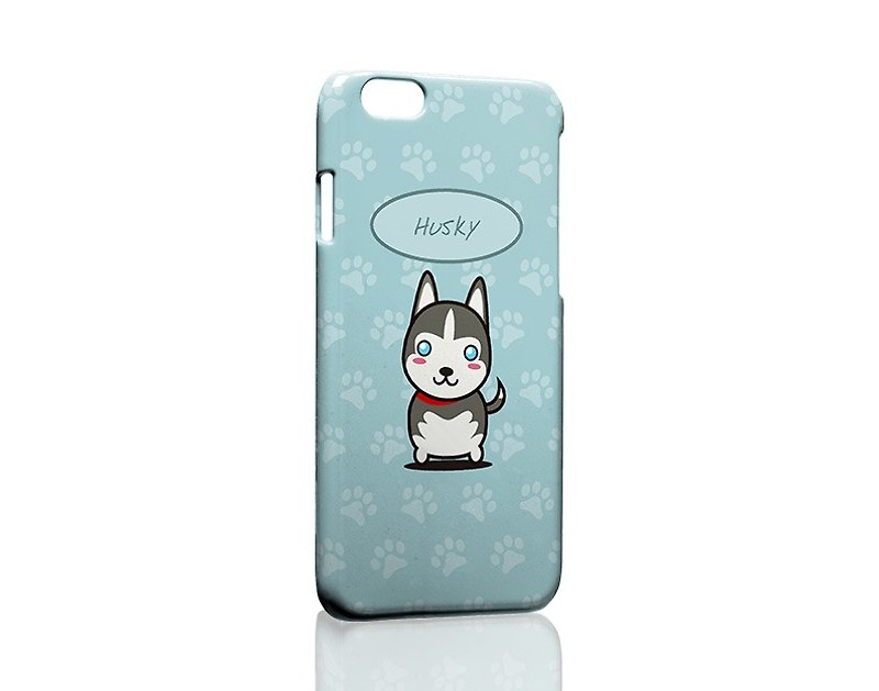 Q版雪橇犬订制 Samsung 三星 iPhone 手机壳 Husky phone case - 手机壳/手机套 - 塑料 多色