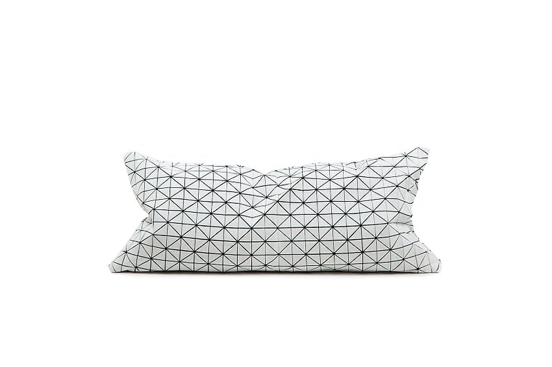 Geo Origami 抱枕 黑白 S - 枕头/抱枕 - 其他材质 白色