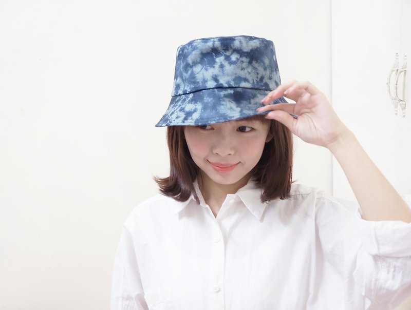 好少女渔夫帽 | 多云的日子 - 帽子 - 其他材质 蓝色