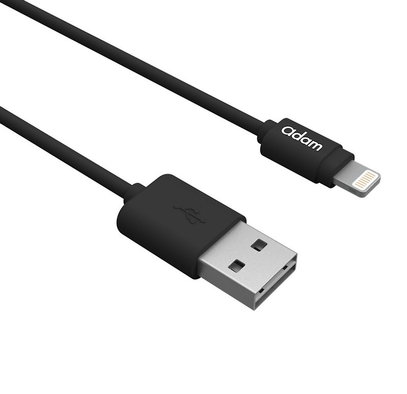 【福利品】Lightning - USB MFi认证传输线 120cm 黑4714781443081 - 充电宝/传输线 - 塑料 黑色