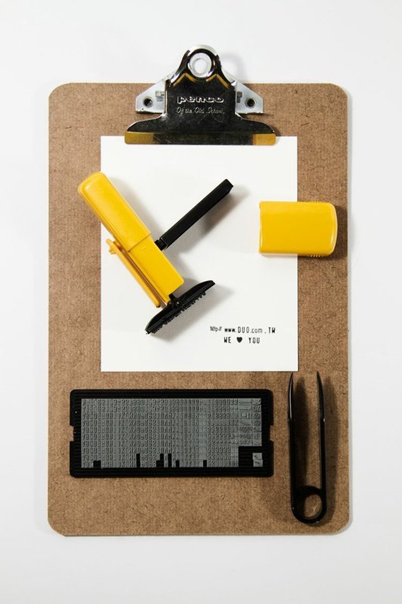 Shiny Stamp - 随身DIY印章(颜色随机) - 其他 - 塑料 