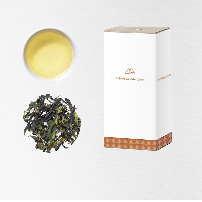 【山山来茶】自然农法  阿里山手作乌龙茶 茶叶补充包(75g/盒) - 茶 - 新鲜食材 金色