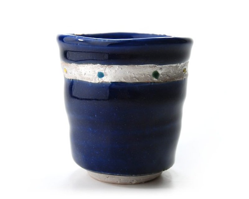 暮暮 琉璃釉 汤吞 - 茶具/茶杯 - 其他材质 蓝色