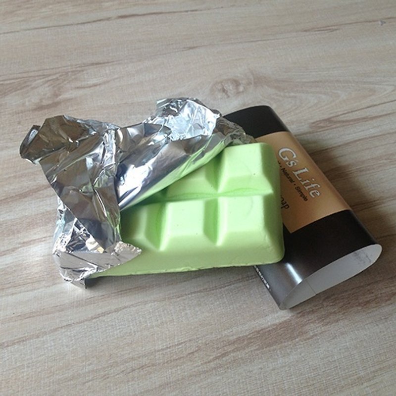旅行巧克力皂─柠檬 - 香薰/精油/线香 - 植物．花 绿色