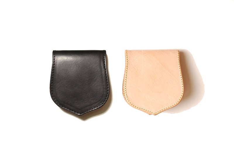 Shield Short Wallet - 盾牌短夹 - 皮夹/钱包 - 真皮 黑色